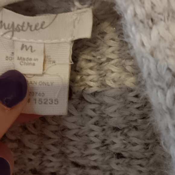 Mystree Sweater Cardigan M - Picture 8 of 10